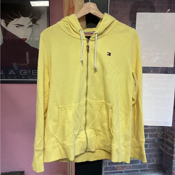 Tommy Hilfiger Tops - Tommy Hilfiger Yellow Hoodie